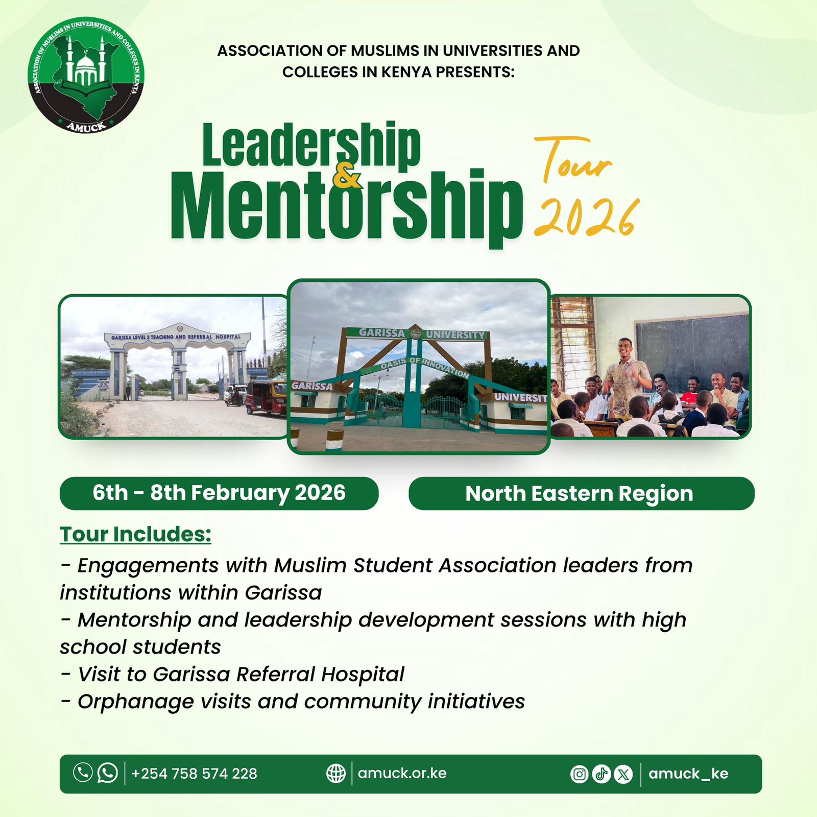 North Eastern Tour 2026 - Engaging the community