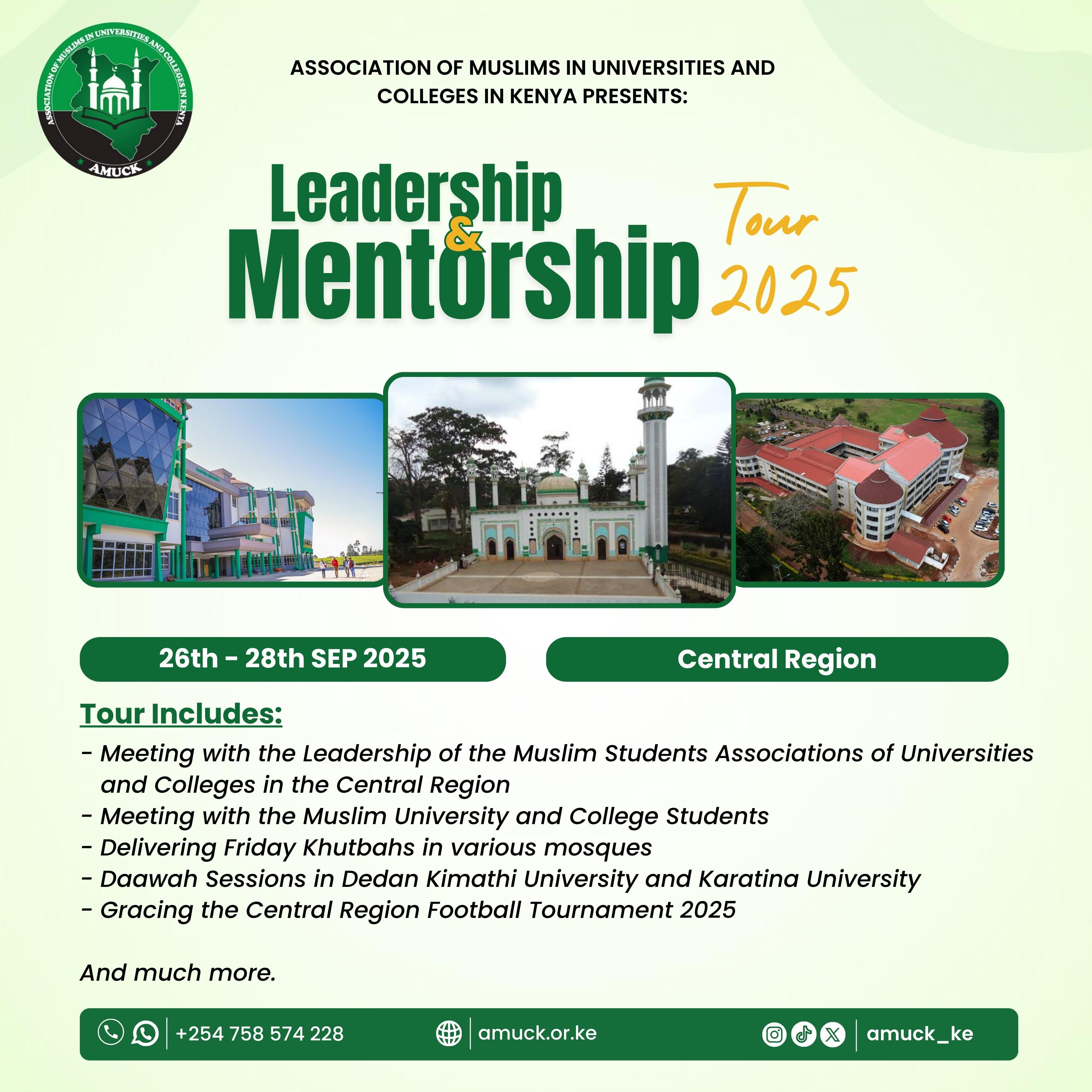 Central Tour Team Photo